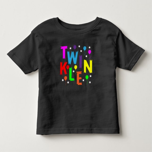 Camiseta de bebé TWINKLE (Anverso)
