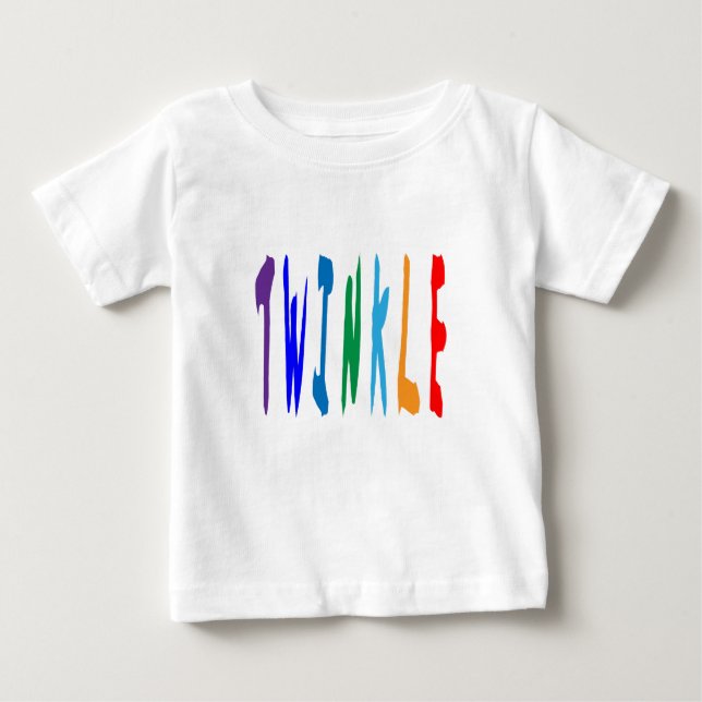 Camiseta de bebé TWINKLE (Anverso)