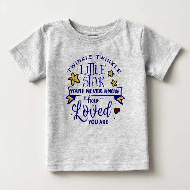 Camiseta De Bebé Twinkle, Pequeña Estrella de Twinkle que te encant (Anverso)