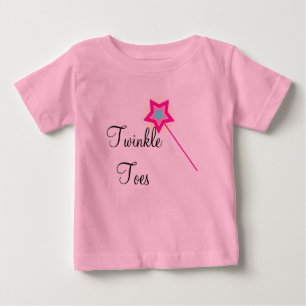 Camiseta De Bebé Twinkle Toes