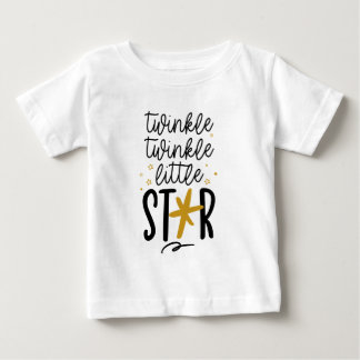Camiseta De Bebé Twinkle Twinkle Little Star Doodle