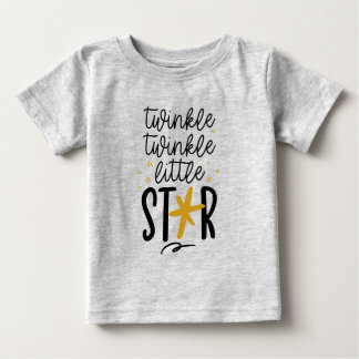 Camiseta De Bebé Twinkle Twinkle Little Star Doodle