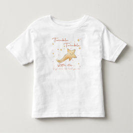 Camiseta De Bebé Twinkle Twinkle Pequeña Estrella Boho Personalismo