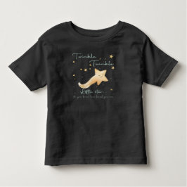 Camiseta De Bebé Twinkle Twinkle Pequeña Estrella Boho Personalismo