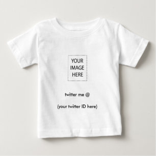 Camiseta De Bebé twitter me @ (tu ID de twitter aquí) El MUSEO