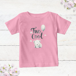 Camiseta De Bebé Two Cool