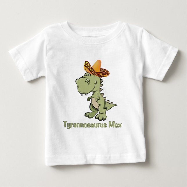 Camiseta De Bebé Tyrannosaurus Mex (Anverso)