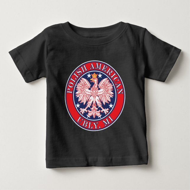 Camiseta De Bebé Ubly Michigan Poland (Anverso)