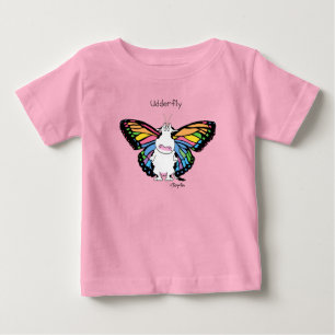 Camiseta De Bebé UDDERFLY por Sandra Boynton