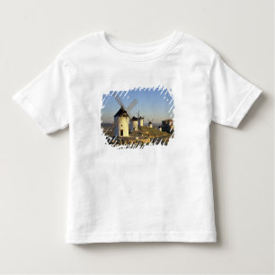 Camiseta De Bebé UE, España, La Mancha, Consuegra. Molinos de vient
