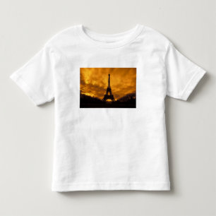 Camiseta De Bebé UE, Francia, París.  Torre Eiffel.