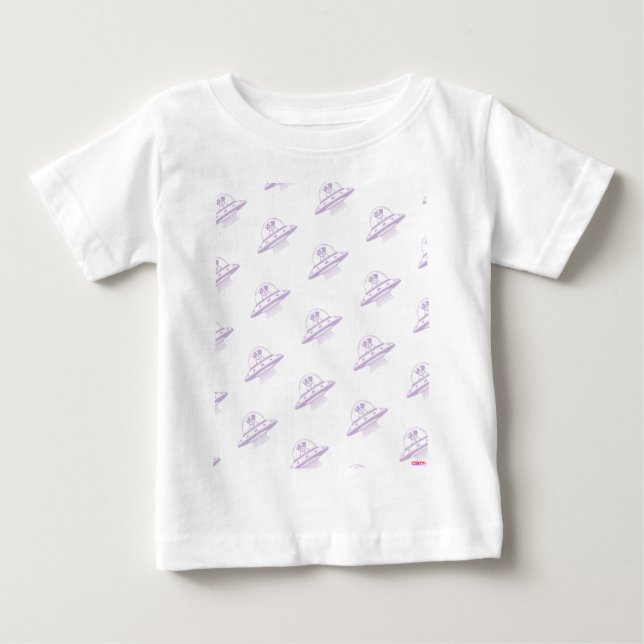 CAMISETA DE BEBÉ UFO PETS  (Anverso)