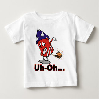 Camiseta De Bebé Uh oh