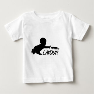 Camiseta De Bebé Última disposición del bebé del disco volador