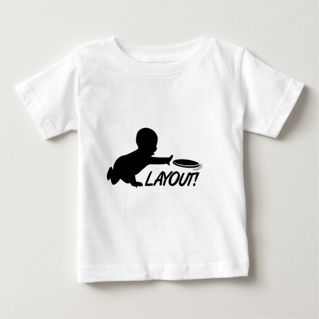 Camiseta De Bebé Última disposición del bebé del disco volador (Anverso)