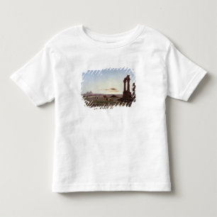 Camiseta De Bebé Un acampamento beduino por un templo arruinado