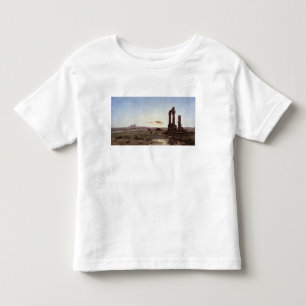 Camiseta De Bebé Un acampamento beduino por un templo arruinado