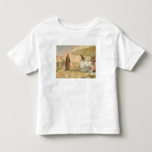 Camiseta De Bebé Un acampamento de Frank en el desierto del monte