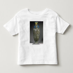 Camiseta De Bebé Un amphora corazón-formado con los adornos de la