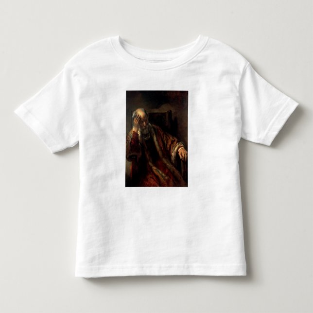 Camiseta De Bebé Un anciano en un sillón (Anverso)