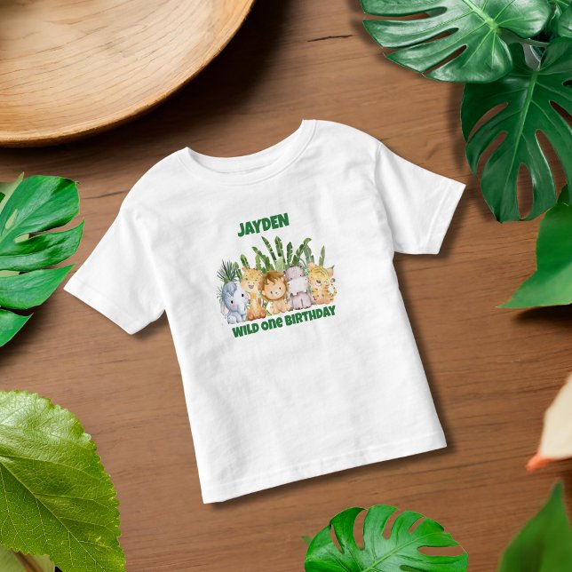 Camiseta De Bebé Un animal salvaje de una jungla (Subido por el creador)