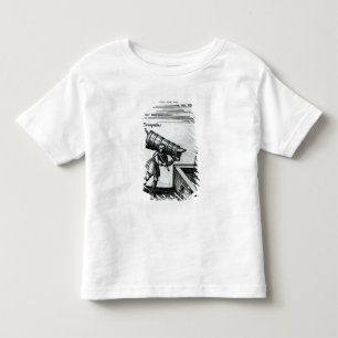 Camiseta De Bebé Un aprendiz que trae el agua de una fuente