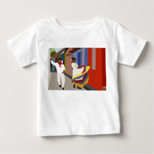 Camiseta De Bebé Un baile callejero en Colombia