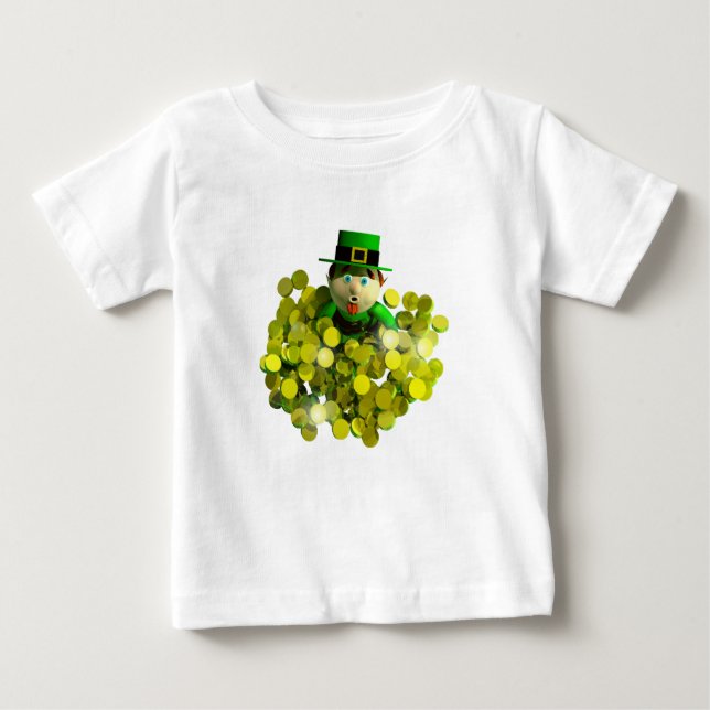 Camiseta De Bebé Un baño de oro del Día de San Patricio (Anverso)