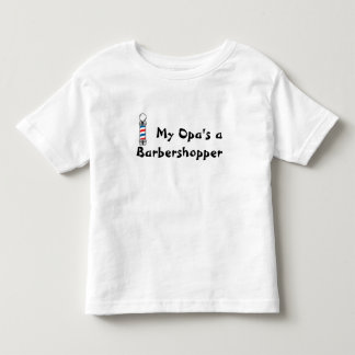 Camiseta De Bebé Un Barbershopper de mi Opa