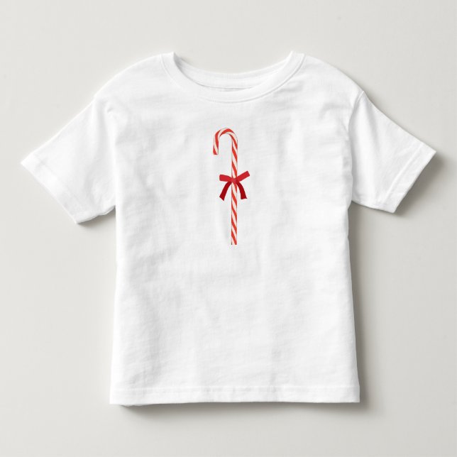 Camiseta De Bebé Un bastón de caramelo (Anverso)