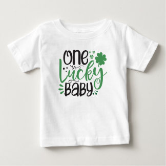 Camiseta De Bebé Un bebé afortunado St Patrick T-Shirt para niños