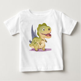 Camiseta De Bebé Un bebé feliz de Dino