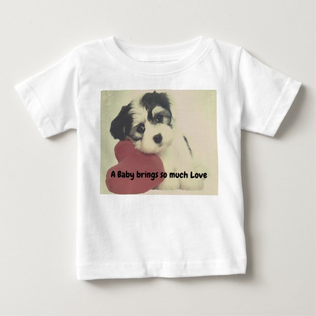 Camiseta De Bebé Un bebé trae (Anverso)