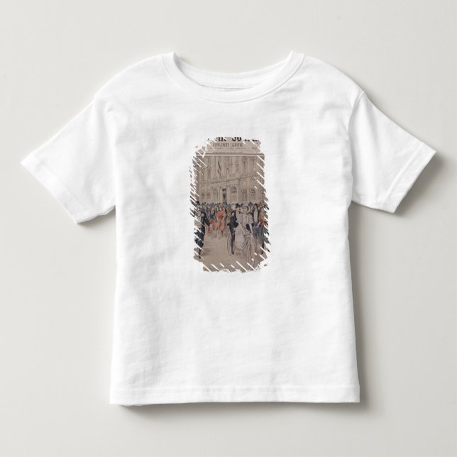 Camiseta De Bebé Un Boda en bicicleta (Anverso)