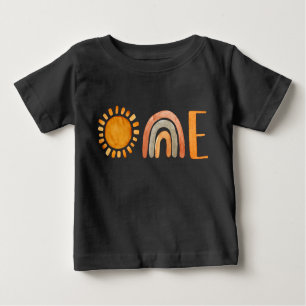 Camiseta De Bebé Un Boho acuarela