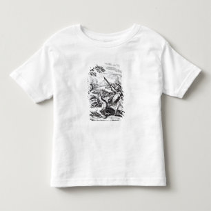 Camiseta De Bebé Un caballero que derrota 'Rot