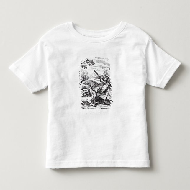 Camiseta De Bebé Un caballero que derrota 'Rot (Anverso)