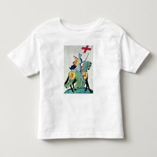 Camiseta De Bebé Un caballero que lleva las armas de Verona