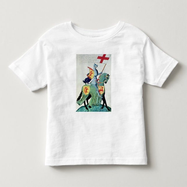 Camiseta De Bebé Un caballero que lleva las armas de Verona (Anverso)