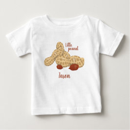 Camiseta De Bebé Un cacahuete con nombre