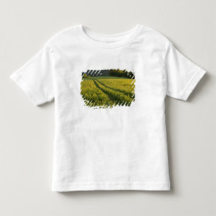 Camiseta De Bebé Un camino rural en Sabins Pasture en Montpelier,