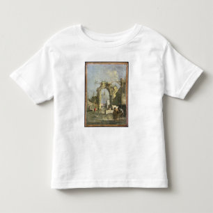 Camiseta De Bebé Un capricho - ruinas, siglo XVIII