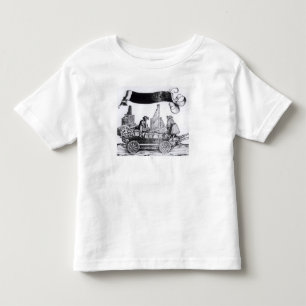 Camiseta De Bebé Un carro musical