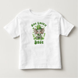 Camiseta De Bebé Un Chico Afortunado St Patrick