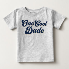 Camiseta De Bebé Un Chico Genial Cumple 1