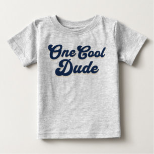Camiseta De Bebé Un Chico Genial Cumple 1