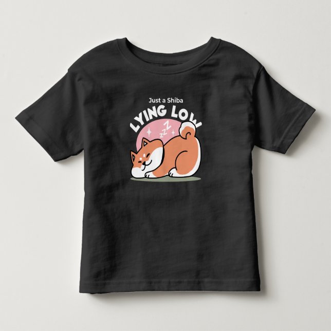 Camiseta De Bebé Un chiíta bajo: El diseño chiíta inu (Anverso)