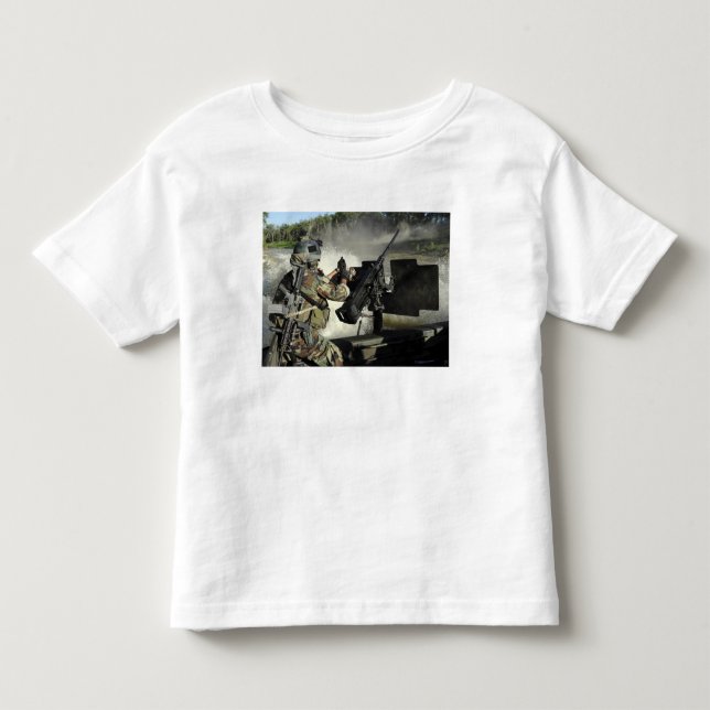 Camiseta De Bebé Un combatiente de guerra especial tripulante 2 (Anverso)