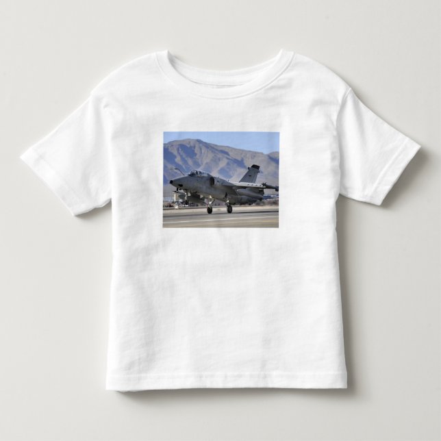 Camiseta De Bebé Un combatiente italiano de la Fuerza Aérea AMX (Anverso)