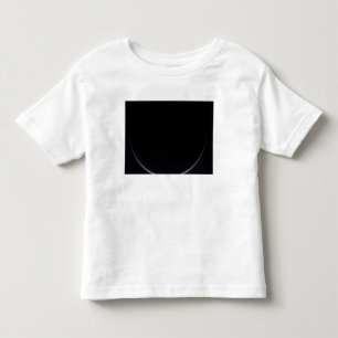 Camiseta De Bebé Un creciente sol-iluminado de la tierra